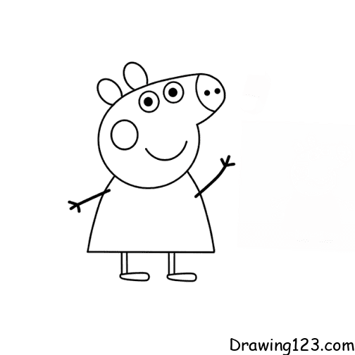 Jak Nakreslit Drawing-Peppa-pig-step-10