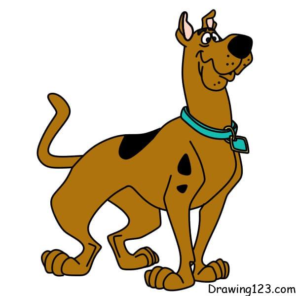Jak Nakreslit Scooby Doo