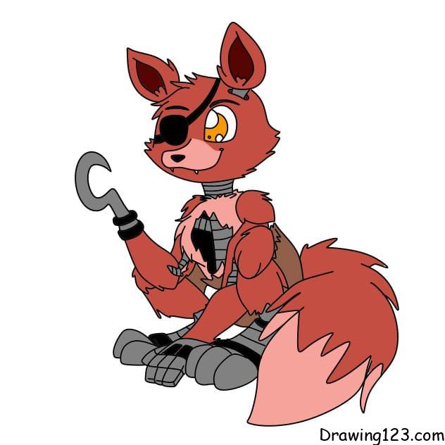 Jak Nakreslit Foxy