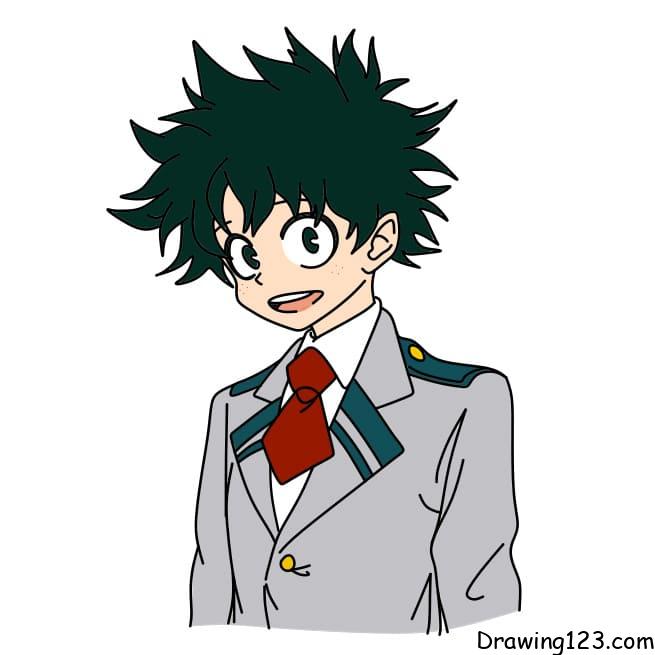 Jak Nakreslit Drawing-a-deku-midoriya-izuku-step-9-1