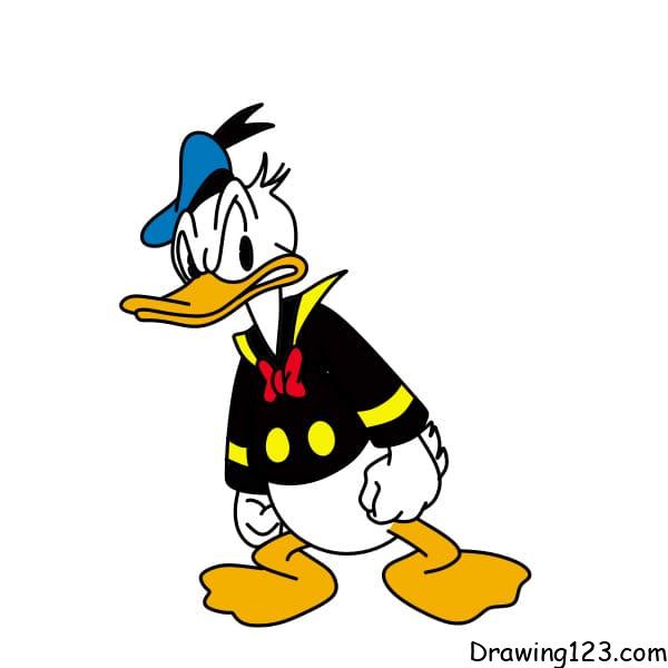 Jak Nakreslit How-to-draw-Donald-duck-step-12-2