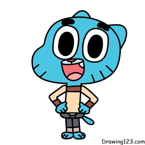 Jak Nakreslit Gumball