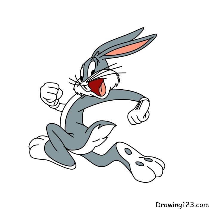 Jak Nakreslit how-to-draw-bugs-bunny-step-11-5