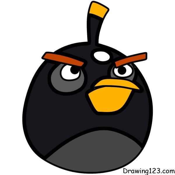 Jak Nakreslit how-to-drawing-a-angry-birds-step-6-2