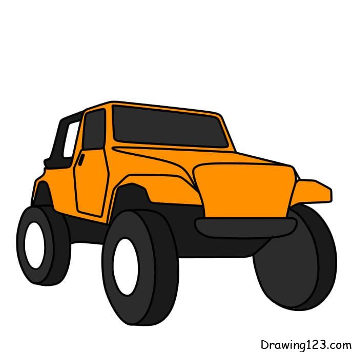 Jak Nakreslit How-to-draw-a-Jeep-step-8-3