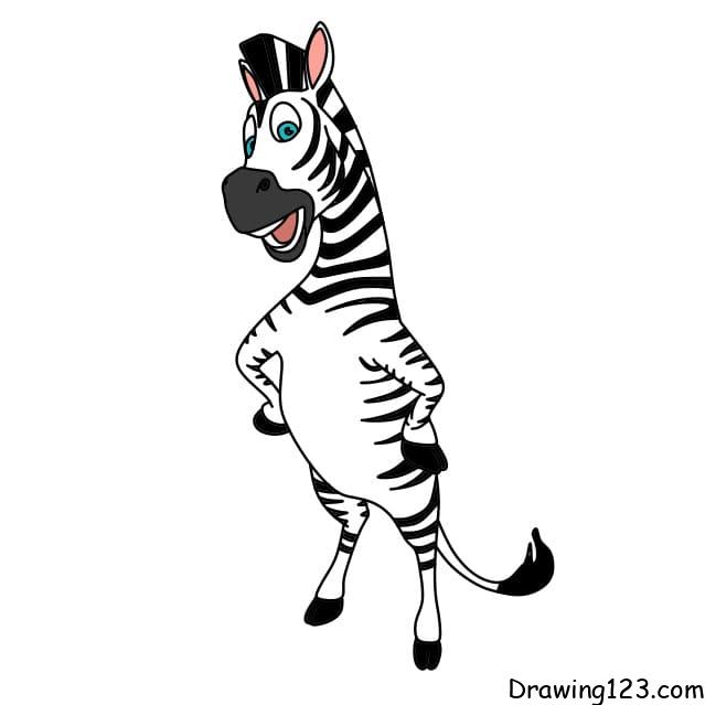 Jak Nakreslit How-to-draw-a-zebra-step-14