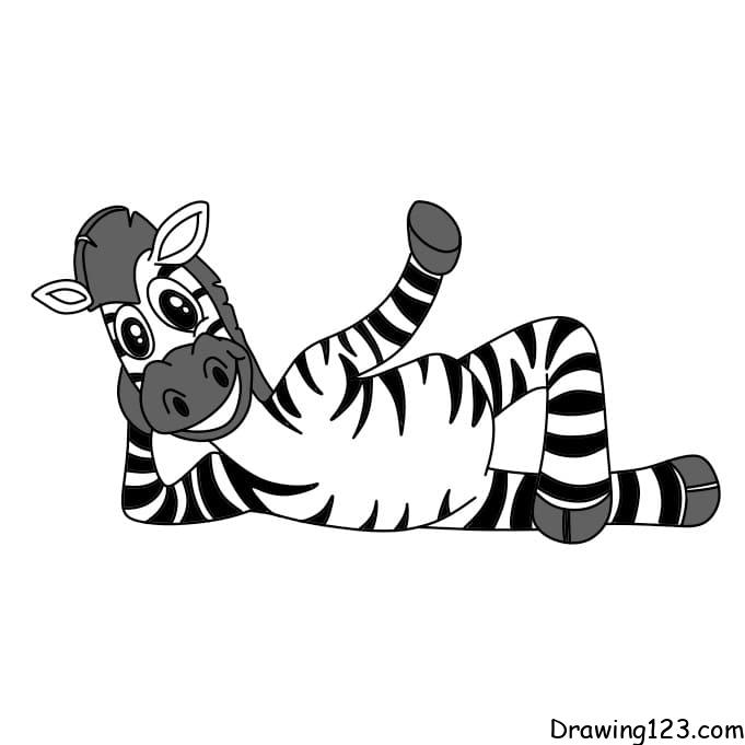 Jak Nakreslit How-to-draw-a-zebra-step-9-2