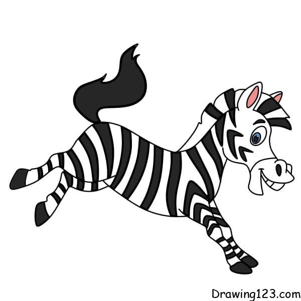 Jak Nakreslit How-to-draw-a-zebra-step-9-4