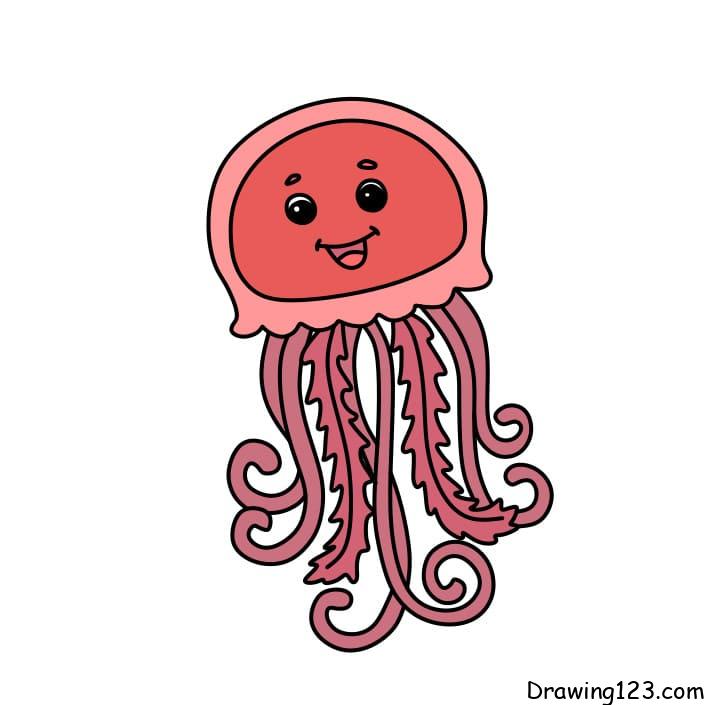 Jak Nakreslit How-to-draw-jellyfish-step-6-5