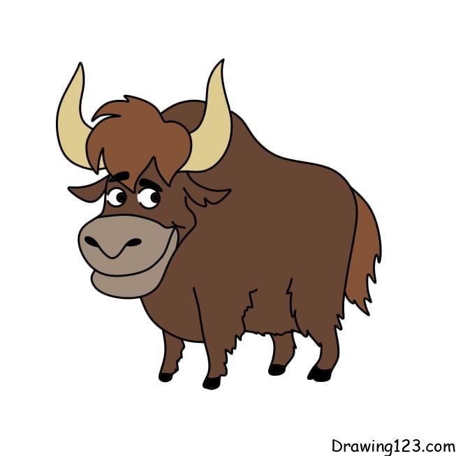 Jak Nakreslit how-to-draw-yak-step-10-4