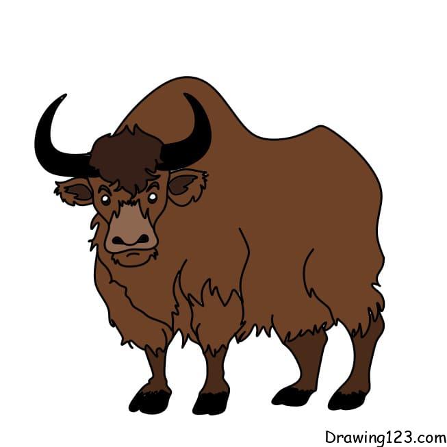 Jak Nakreslit how-to-draw-yak-step-9-4