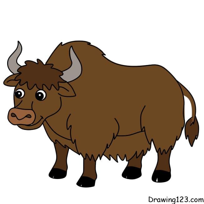 Jak Nakreslit how-to-draw-yak-step-9-6