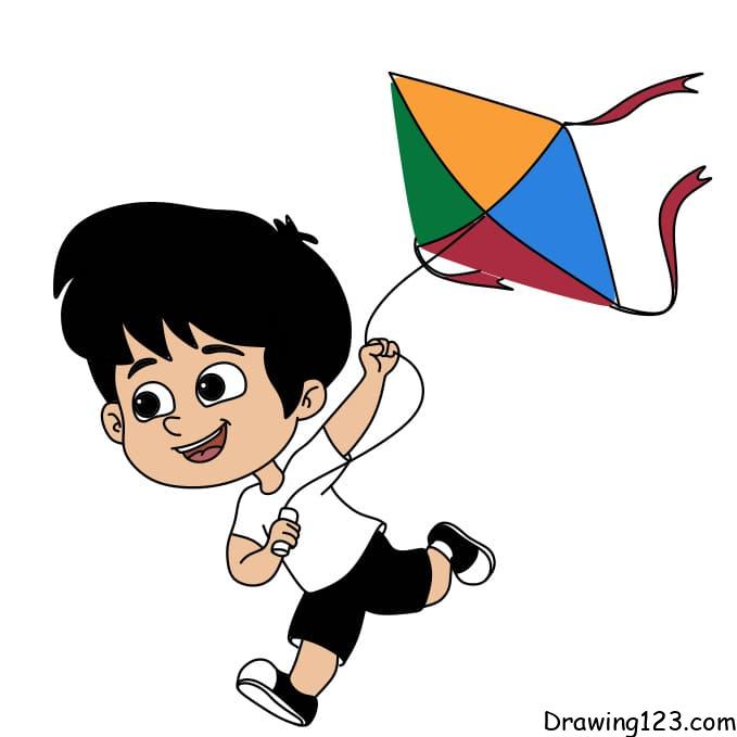 Jak Nakreslit how-to-draw-a-kite-step-10-3