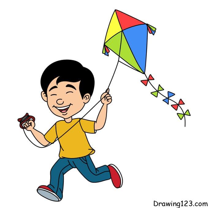 Jak Nakreslit how-to-draw-a-kite-step-12-2