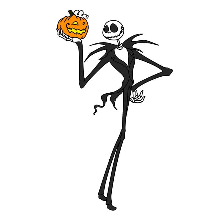 Jak Nakreslit How-to-Draw-Jack-Skellington-Step-12