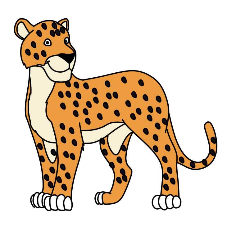 Jak Nakreslit How-to-Draw-Jaguar-Step-11