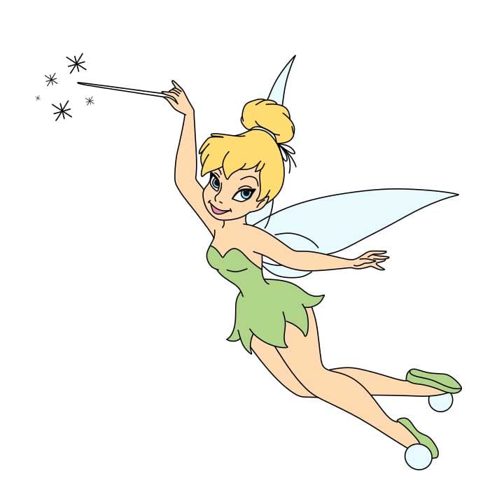 Jak Nakreslit How-to-Draw-Tinkerbell-Step-11-1