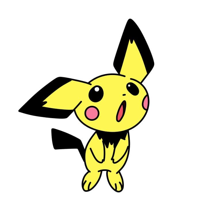 Jak Nakreslit How-to-draw-Pokemon-Pichu-Step-9-2