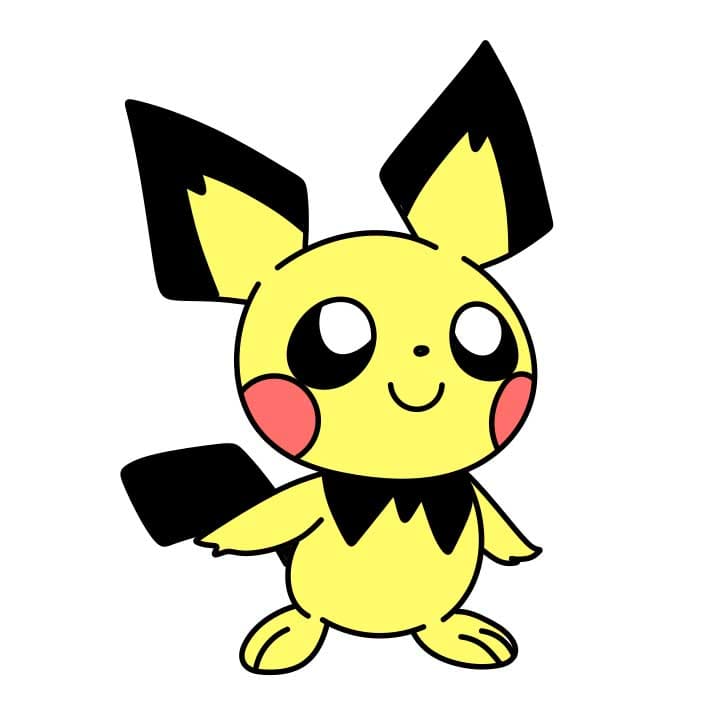 Jak Nakreslit How-to-draw-Pokemon-Pichu-Step-9-6