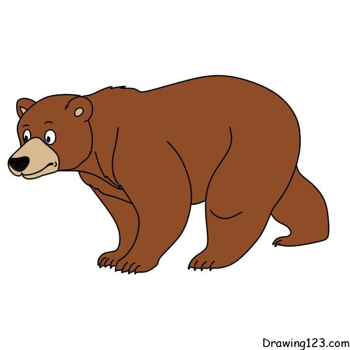 Jak Nakreslit How-to-draw-a-bear-step-8-1