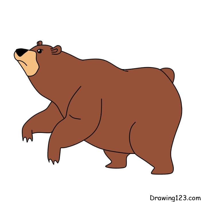 Jak Nakreslit How-to-draw-a-bear-step-8-4