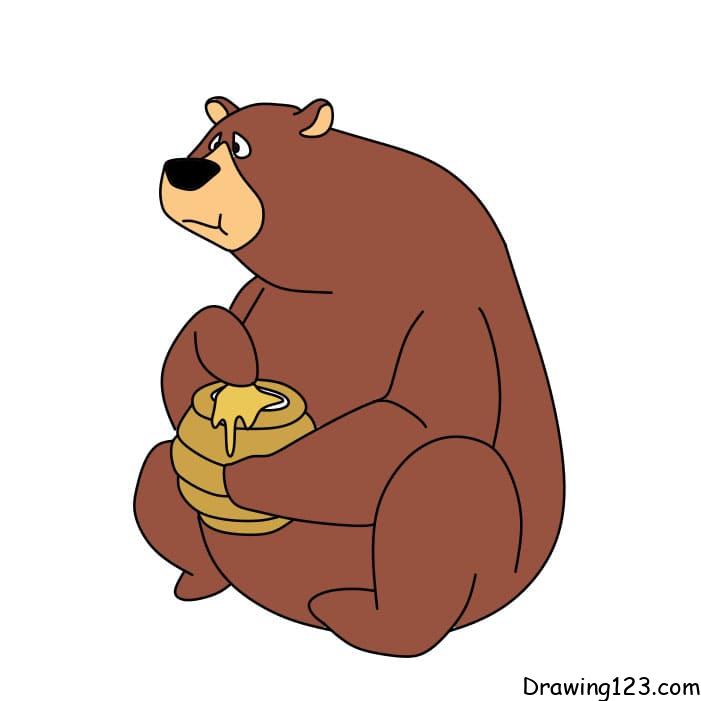 Jak Nakreslit How-to-draw-a-bear-step-9-3