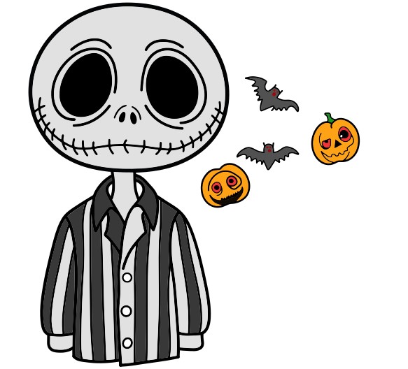 Jak Nakreslit Jack Skellington 7 (11)