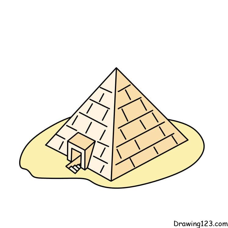 Jak Nakreslit how-to-draw-pyramid-step7-2