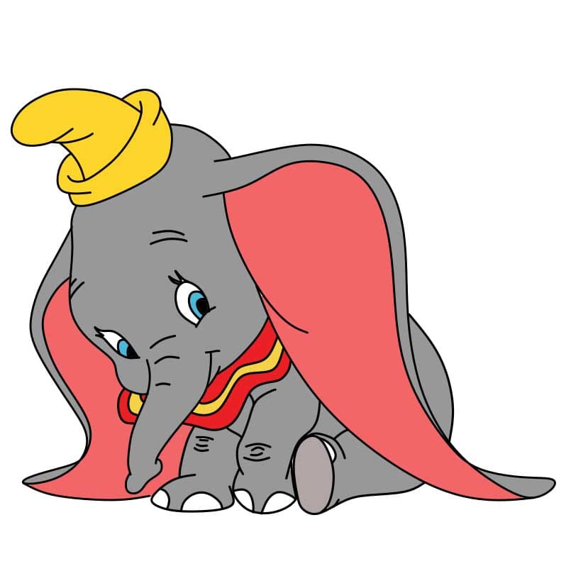 Jak Nakreslit Dumbo