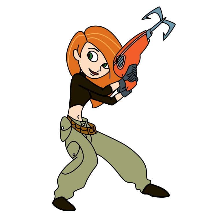 Jak Nakreslit How-to-Draw-Kim-Possible-Step-10-1