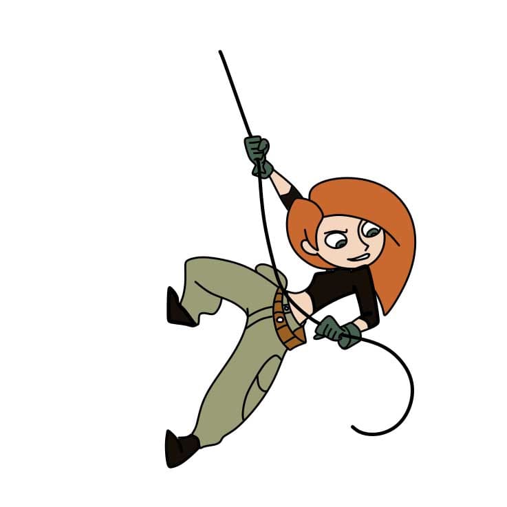 Jak Nakreslit How-to-Draw-Kim-Possible-Step-10-4