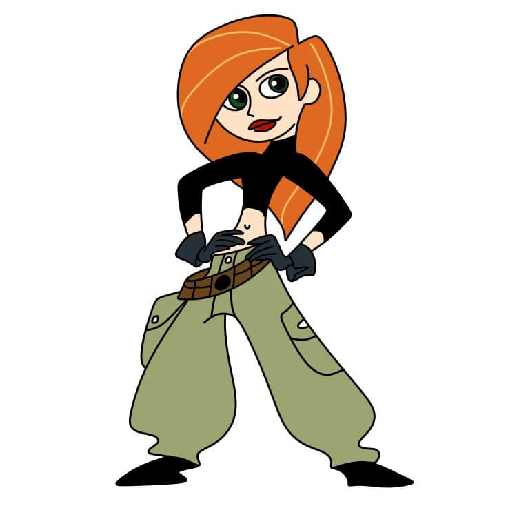 Jak Nakreslit Kim Possible