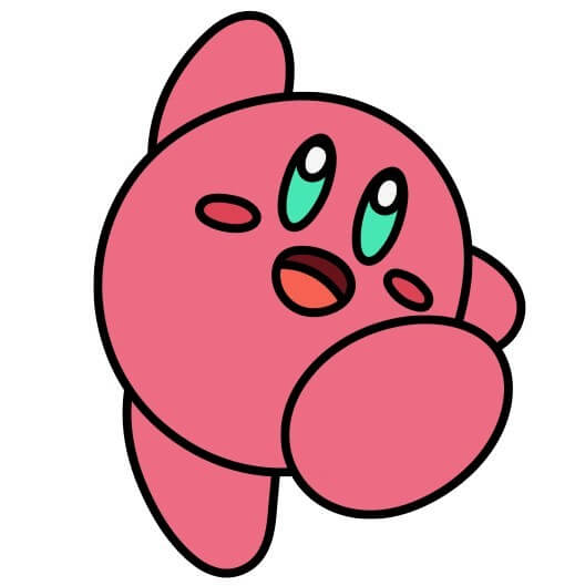 Jak Nakreslit Kirby 3 (9)