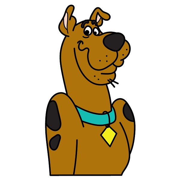 Jak Nakreslit Scooby 2 (8)