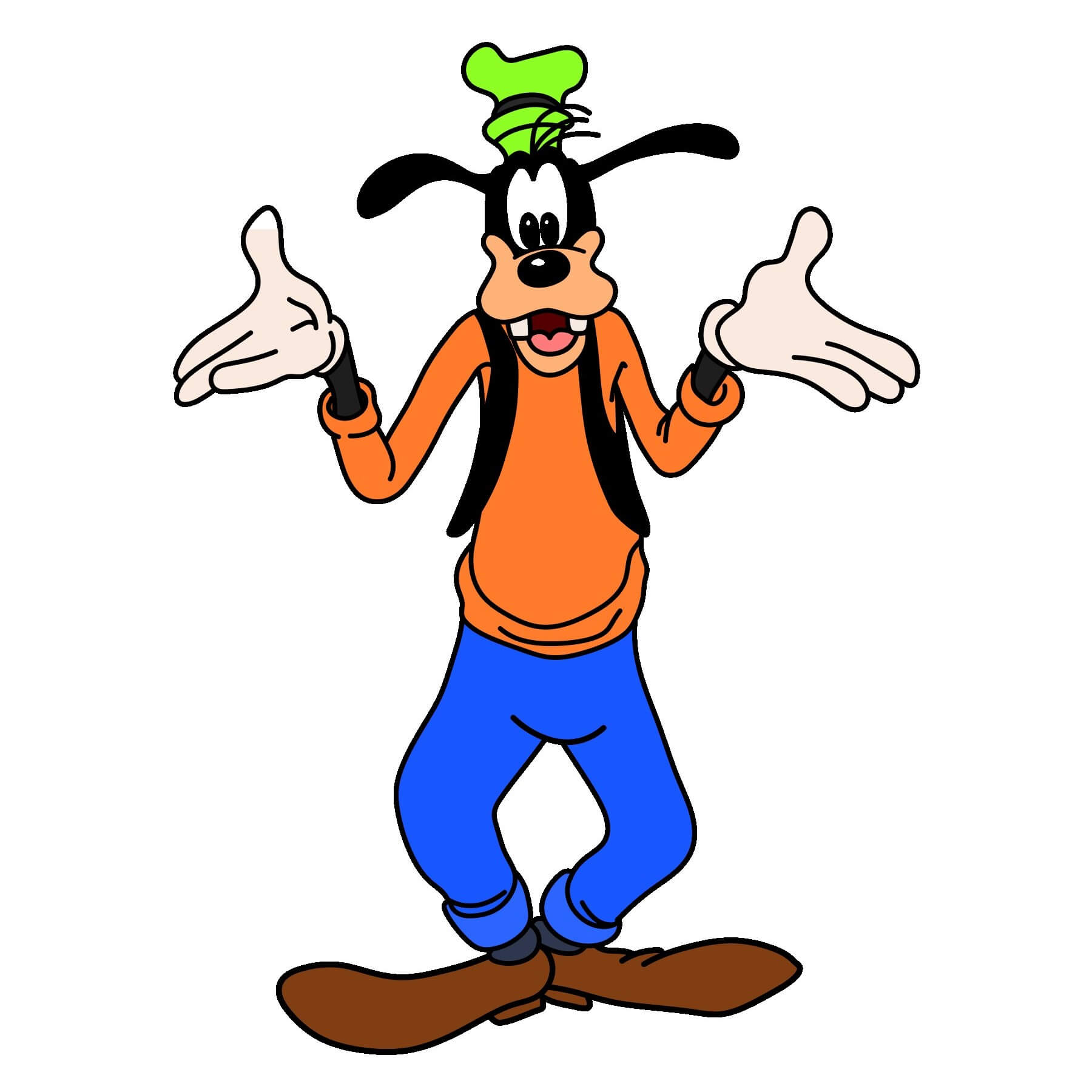 Jak Nakreslit Goofy 13