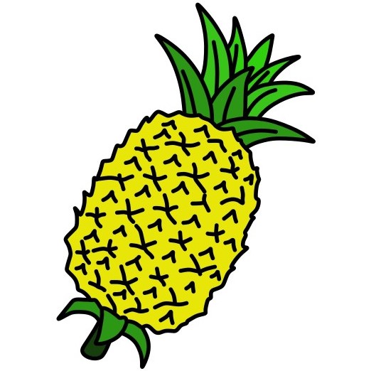 Jak Nakreslit Pineapple 5-5