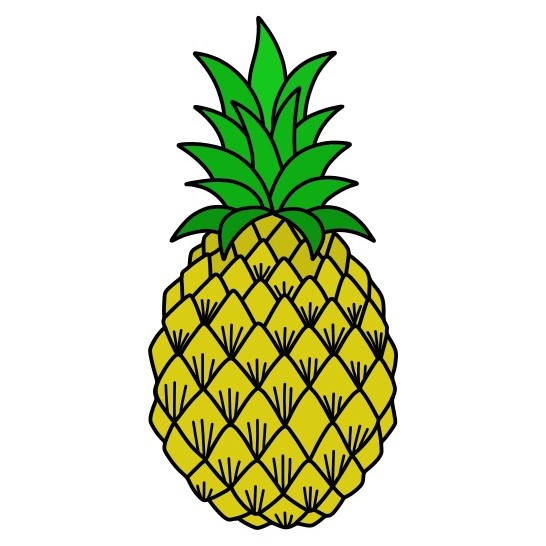 Jak Nakreslit Pineapple 6-5