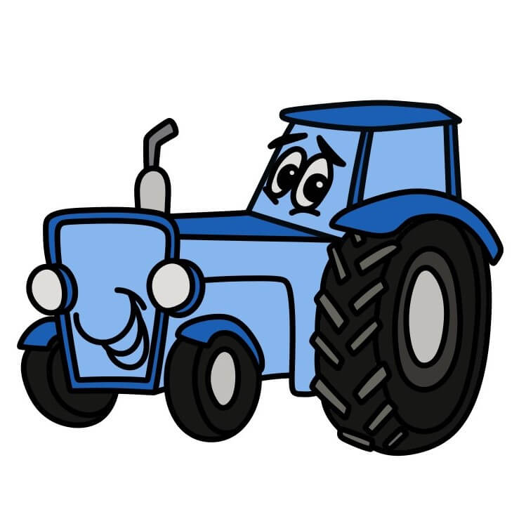 Jak Nakreslit Tractor 3 (12)