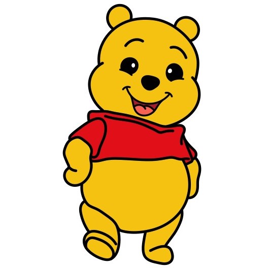 Jak Nakreslit Winnie-the-Pooh 7 (12)