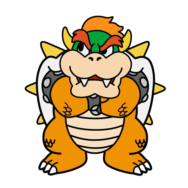 Jak Nakreslit Bowser 4 (12)