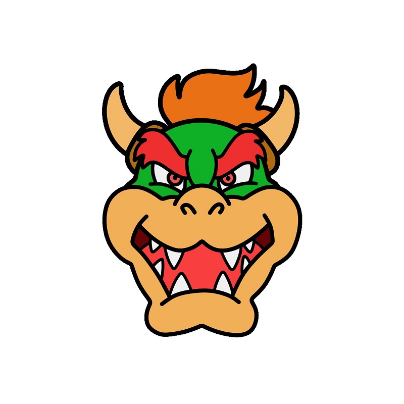 Jak Nakreslit Bowser 5 (8)