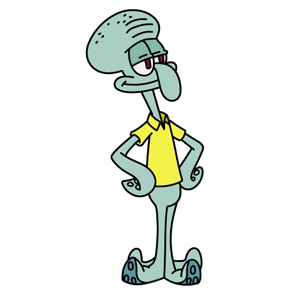 Jak Nakreslit Squidward 4 (9)