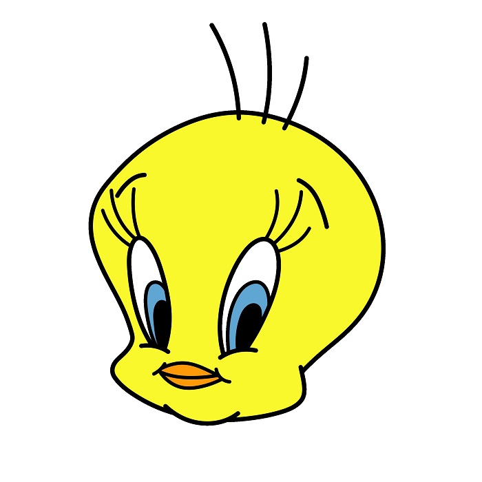 Jak Nakreslit Tweety 5 (7)