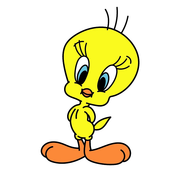 Jak Nakreslit Tweety 6 (8)