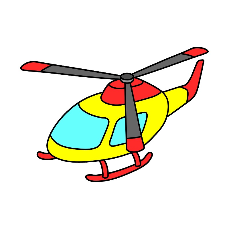 Jak Nakreslit Helicopter 3 (7)