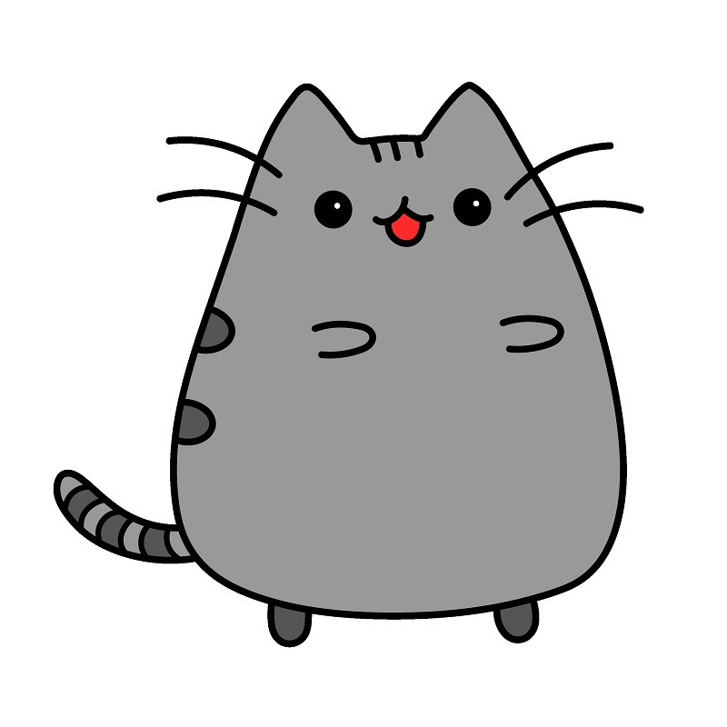 Jak Nakreslit Pusheen 3 (7)