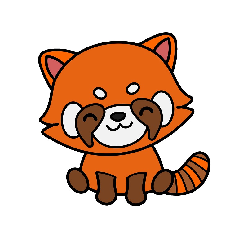 Jak Nakreslit Red Panda 2 (9)