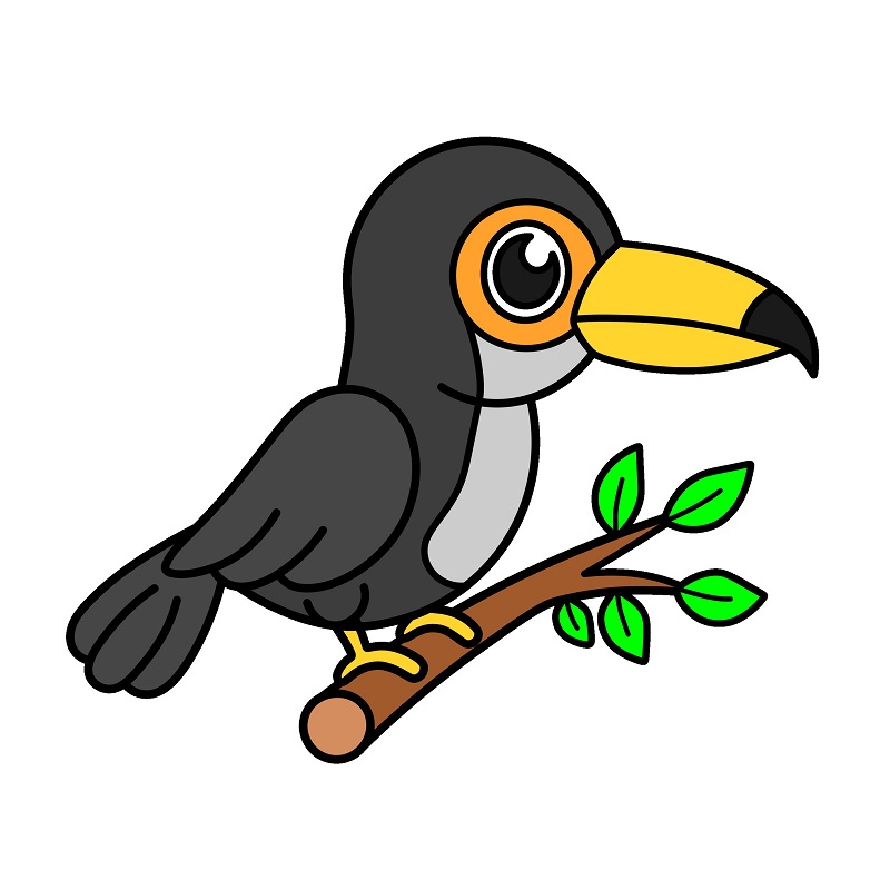 Jak Nakreslit Toucan 2 (9)