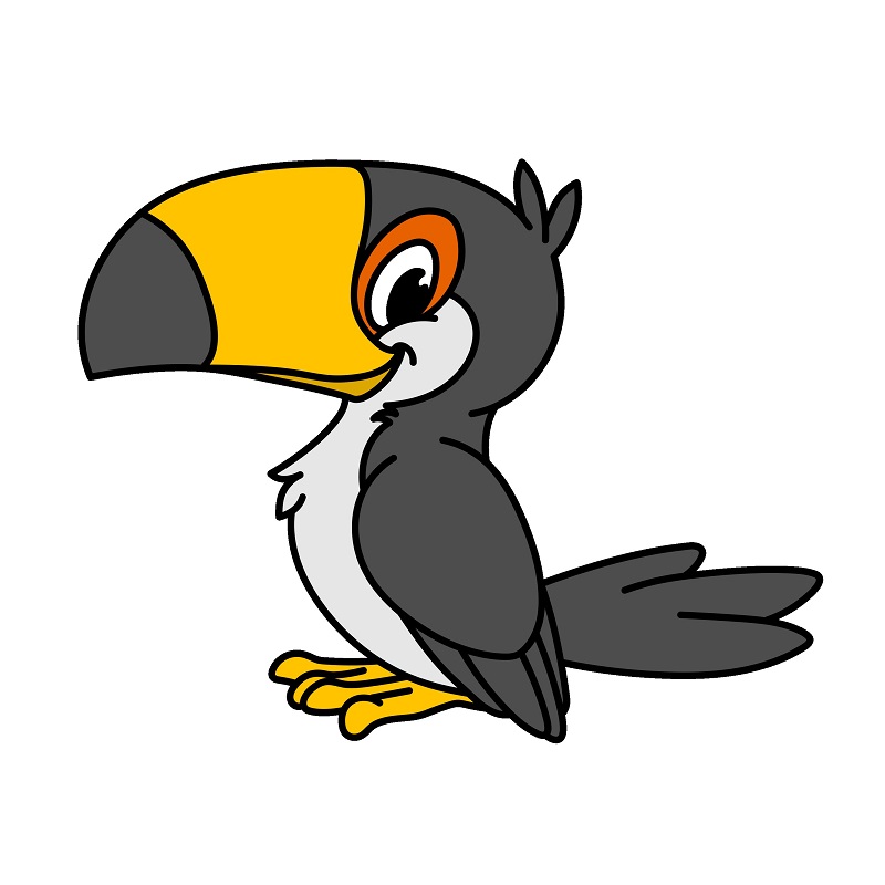 Jak Nakreslit Toucan 4 (8)