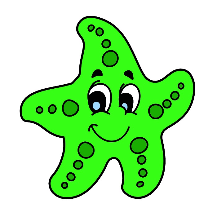 Jak Nakreslit Starfish 4 (6)